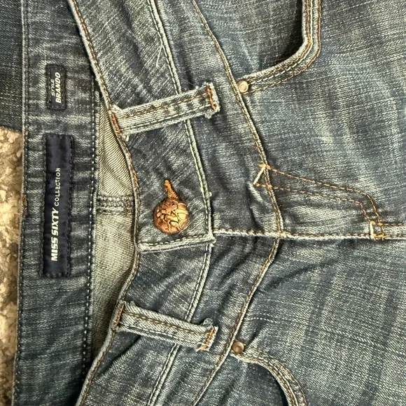 Miss Sixty Blue Skinny Jeans with Classic Fit